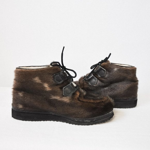 Vintage 1970s Blondo Seal Fur Boots - Picture 9 of 11